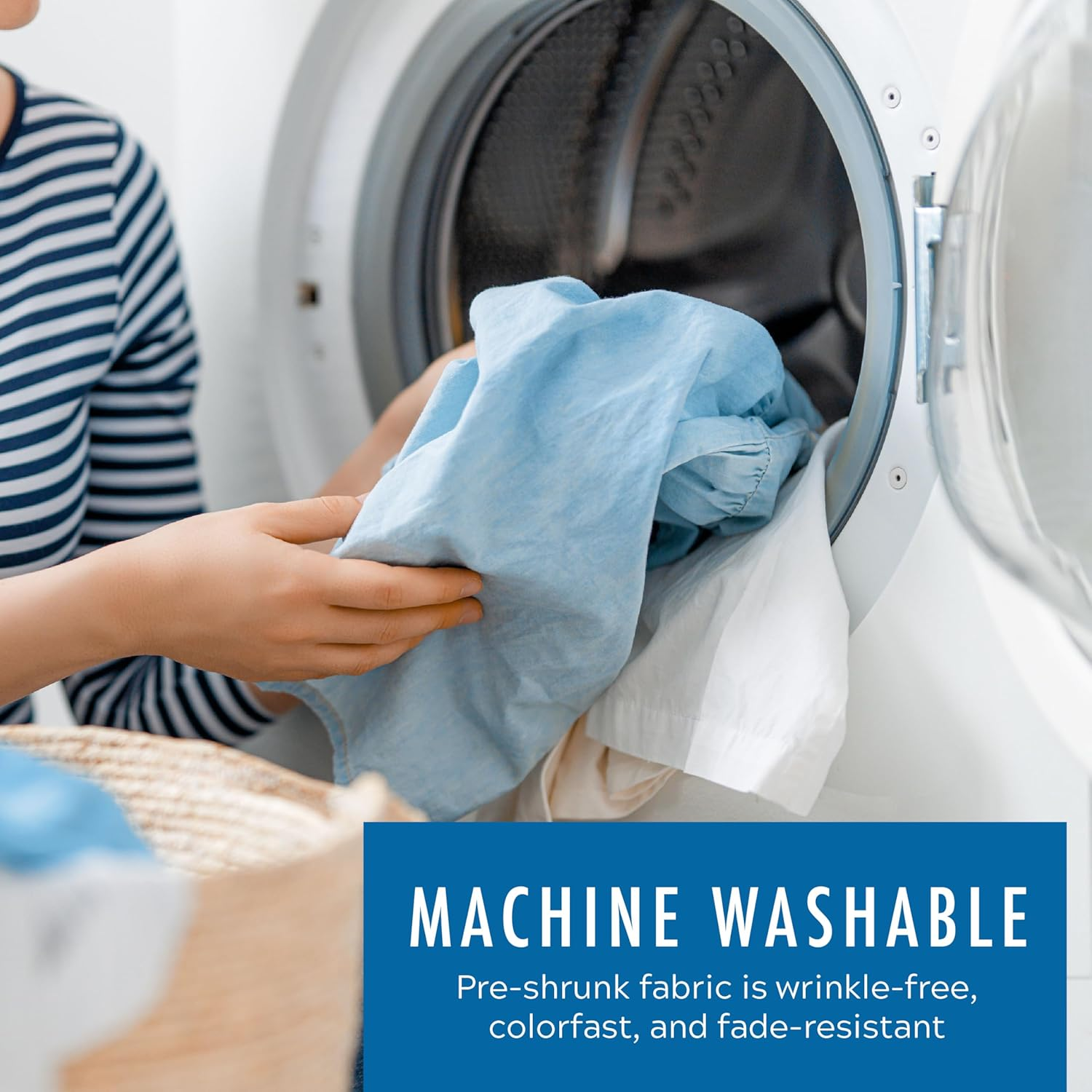 Eyelet Ruffled Bedskirt &ndash; Ruffled Bedding with Gathered Styling &ndash;14&rdquo; Drop, Queen, Bone Ivory image number 6