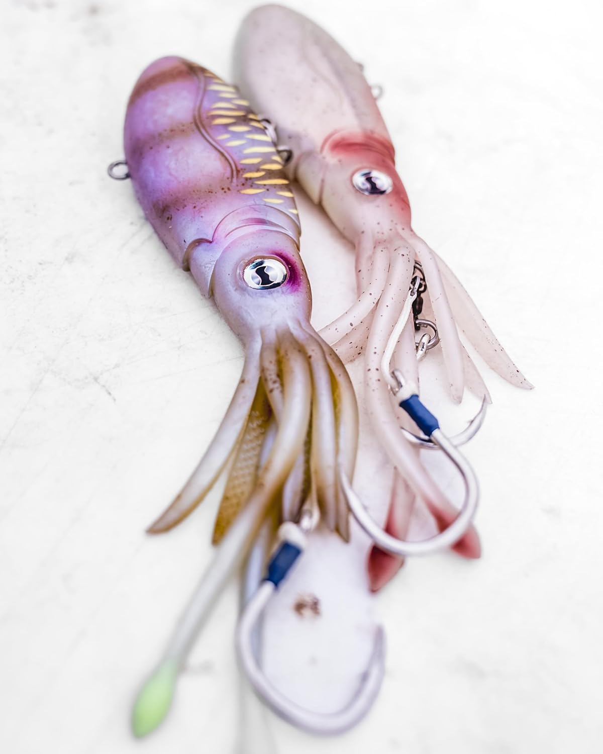 Nomad Design Squidtrex 170 Vibe 170Mm - 250G Lures - Soft Offshore Soft Vibe WTG - White Glow 170Mm - 250G