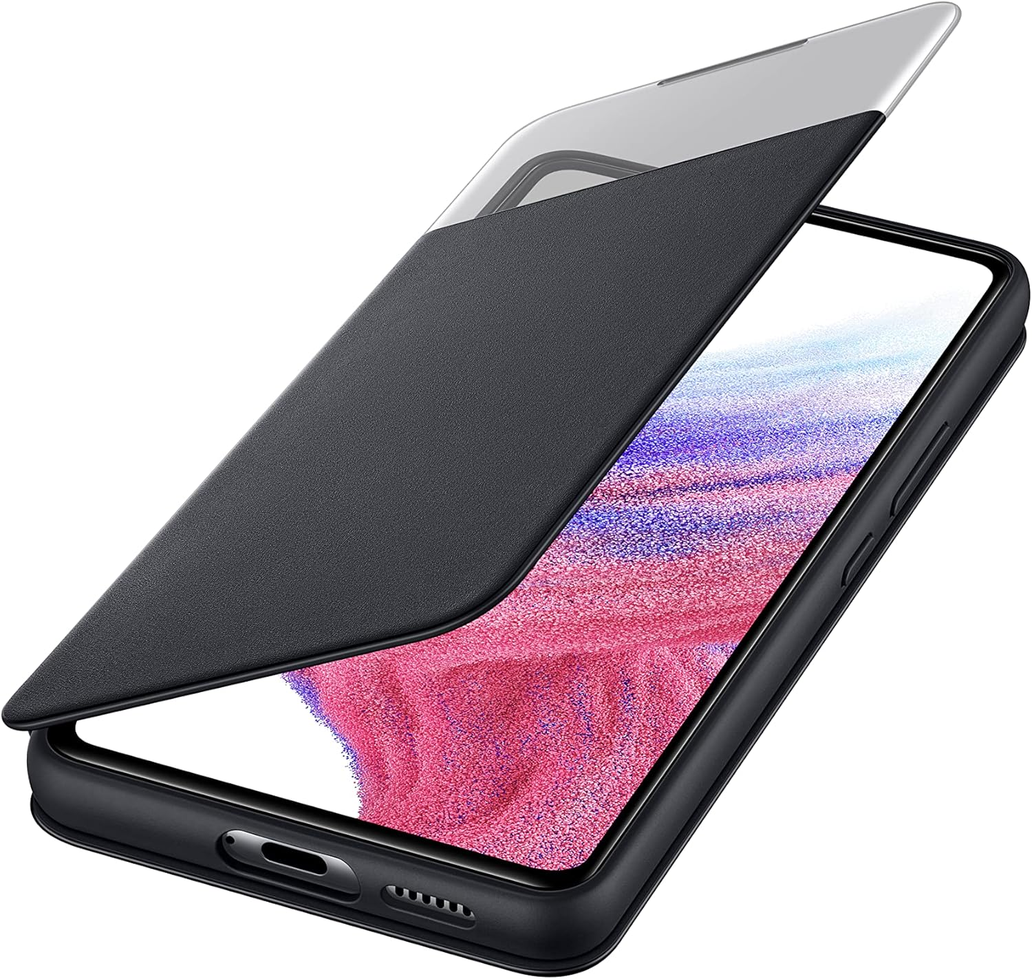 Samsung Galaxy Official A53 5G Smart Clear View Cover Black image number 5