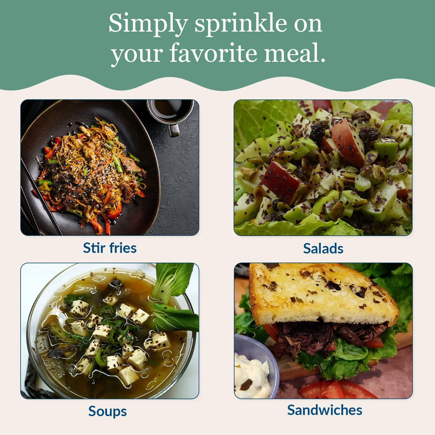 Maine Coast Sea Vegetables - Wild Atlantic Kombu Kelp - 2 Oz. image number 2