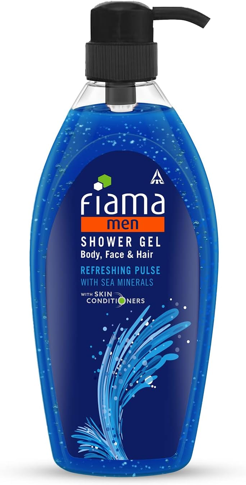 Fiama Men Shower Gel Refreshing Pulse Body Wash with Skin Conditioners for Refreshed Skin, 895 Ml Bottle image number 2