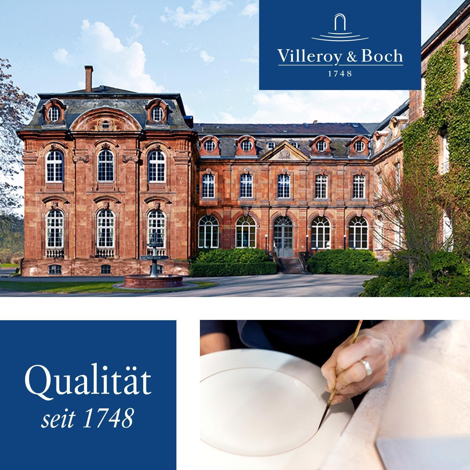 Villeroy & Boch Mariefleur Basic Salad Plate, 8.25 In, White/Multicolored image number 7