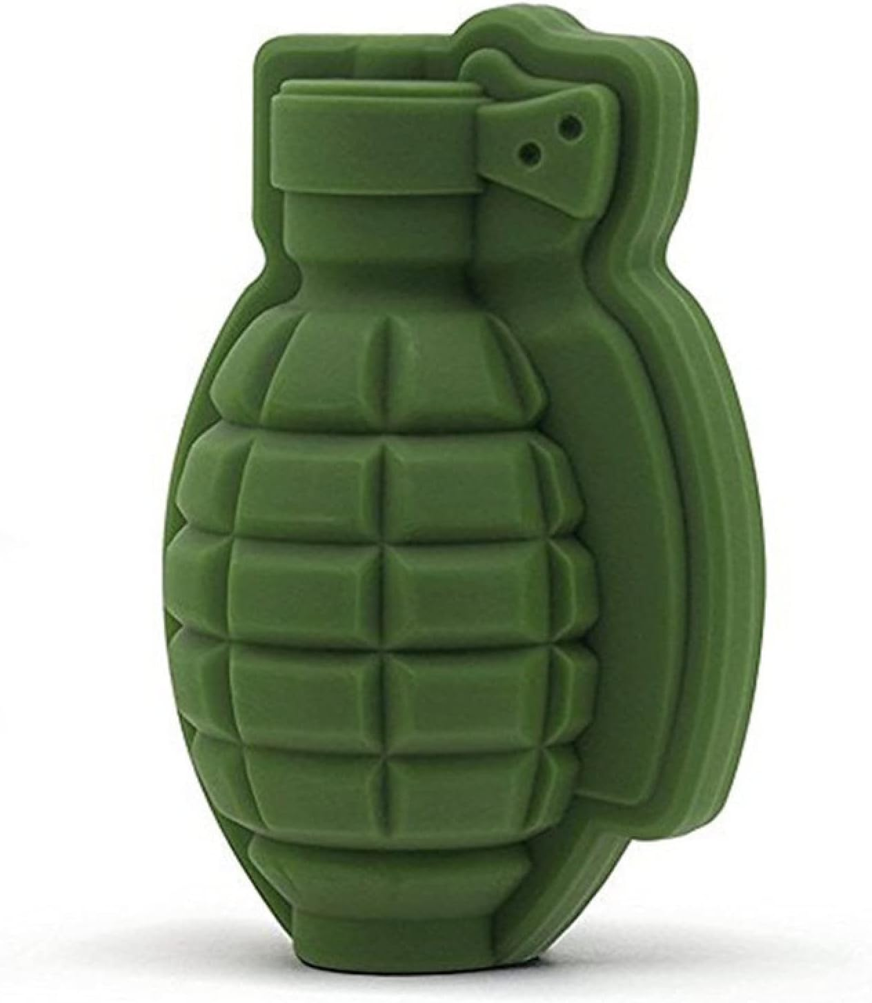 Ice Cube Tray 3D Grenade Shape Ice Cube Mold Ice Cream Maker Party Bar Drinks Silicone Trays Molds Kitchen Bar Tool 2Pcs image number 6