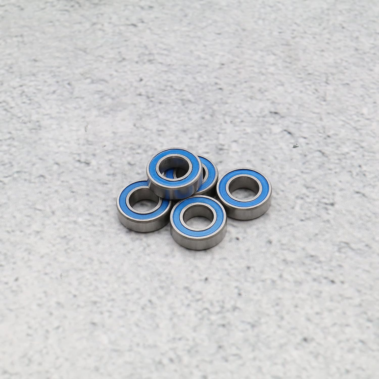 Ecsing 10Pcs MR126-2RS Mini Deep Groove Ball Bearings Double Sealed Carbon Steel Cover Miniature Ball Bearings for 3D Printer Model Toys image number 3