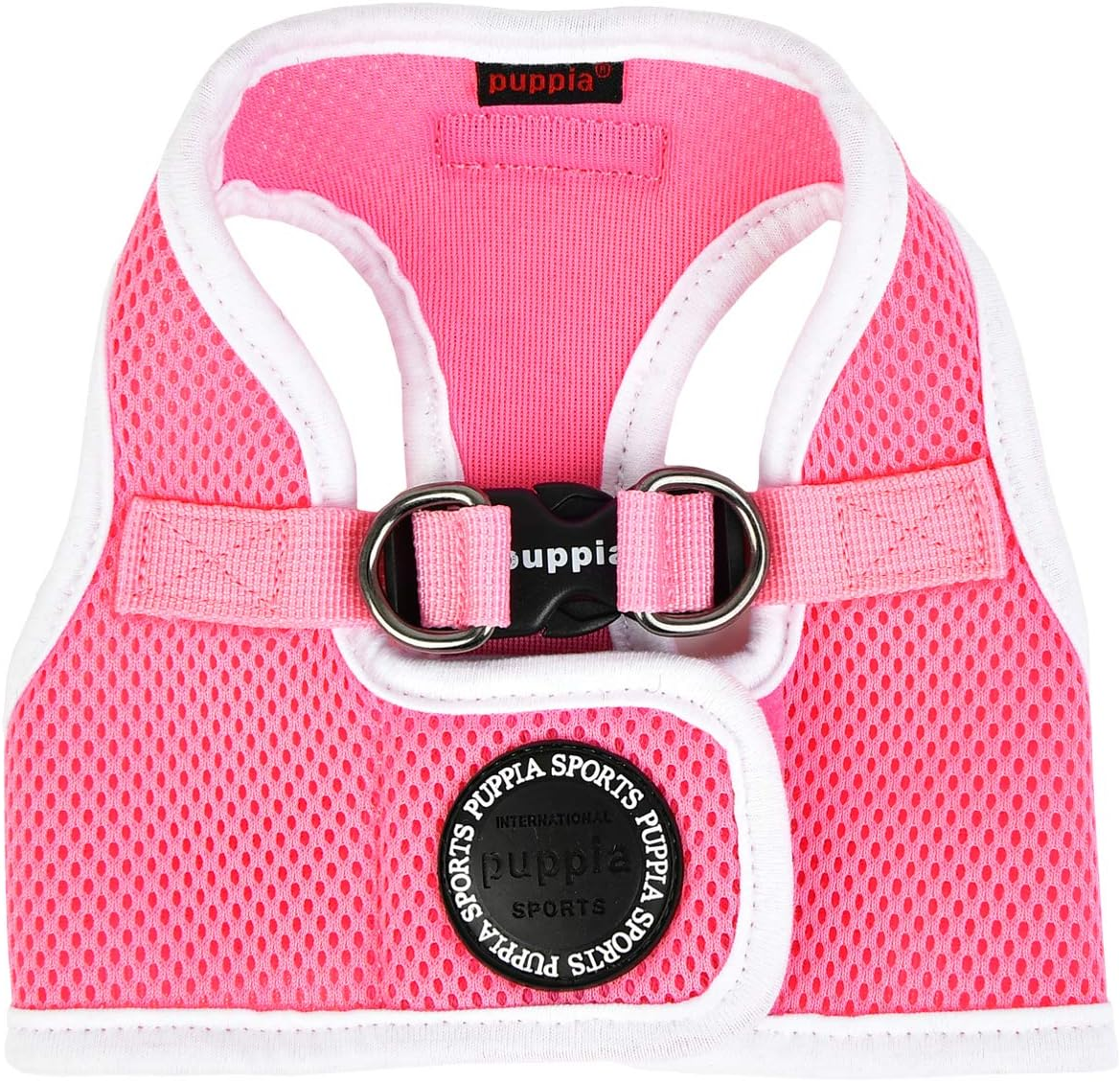 Puppia Soft Mesh Dog Vest Black Tan Trim Extra Large image number 7