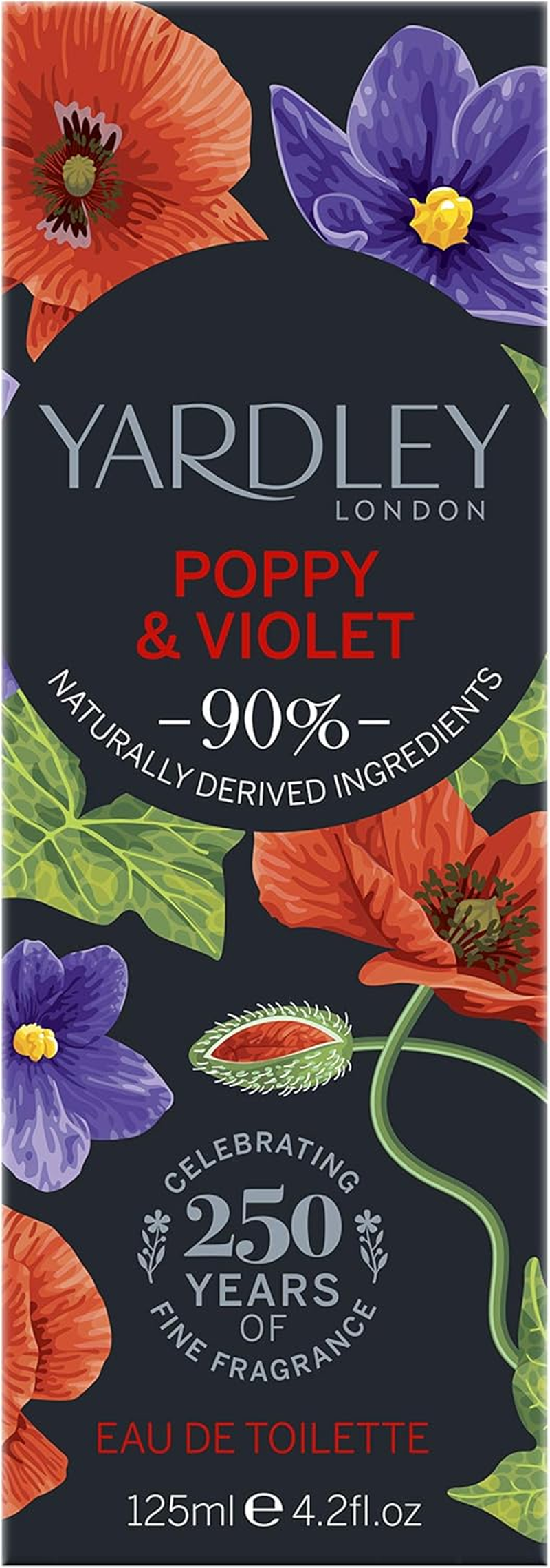 Yardley of London Poppy & Violet Eau De Toilette, 125Ml image number 3