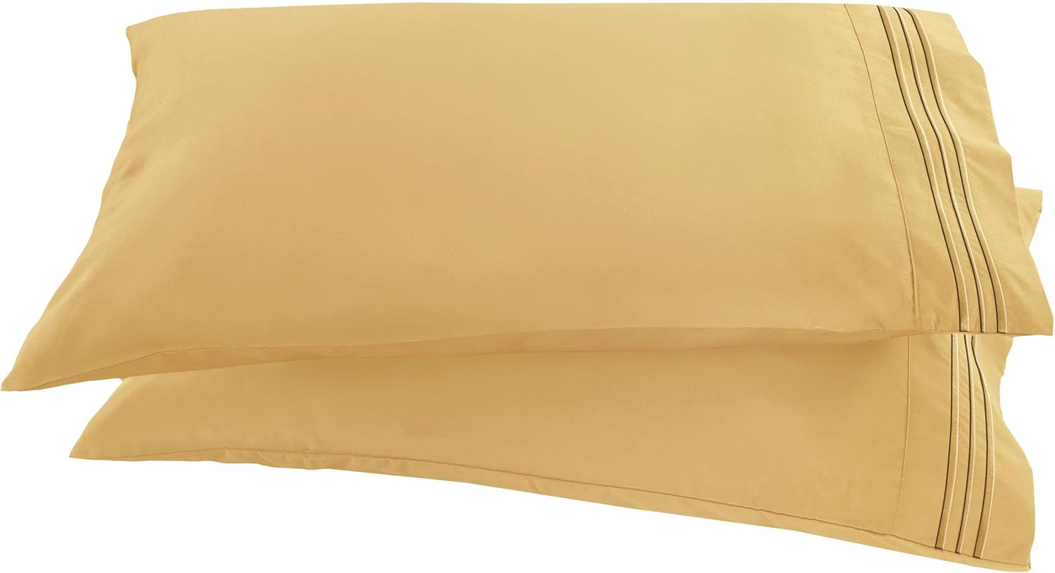 Elegant Comfort Premium Hotel Quality 2-Piece Pillowcase Set, Luxury & Softest 1500 Thread Count Egyptian Quality Bedding Pillowcases, Wrinkle and Fade Resistant image number 4