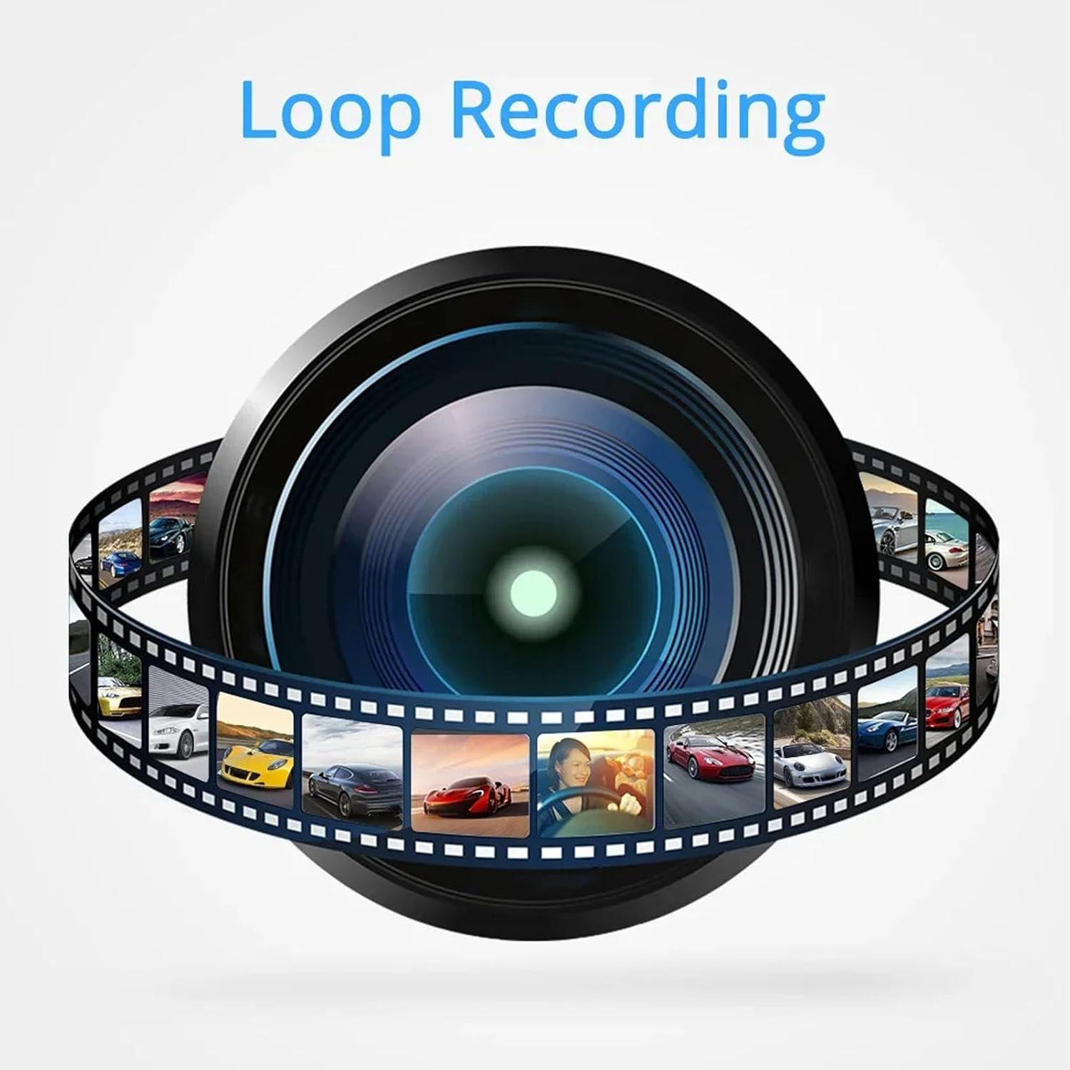 Dash Cam, 4K+1080P Dashcam Front and Rear Cameras, Dash Camera for Cars, G Sensor, 24H Parking, Built-In Wi-Fi, Night Vision image number 1