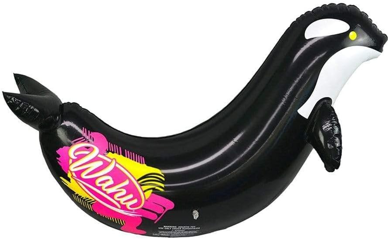 Wahu Inflatable Pool Pets Orca Racer - Fun Pool Toy for Racing, Balancing, and Outdoor Play at Pool, Lake, or Beach