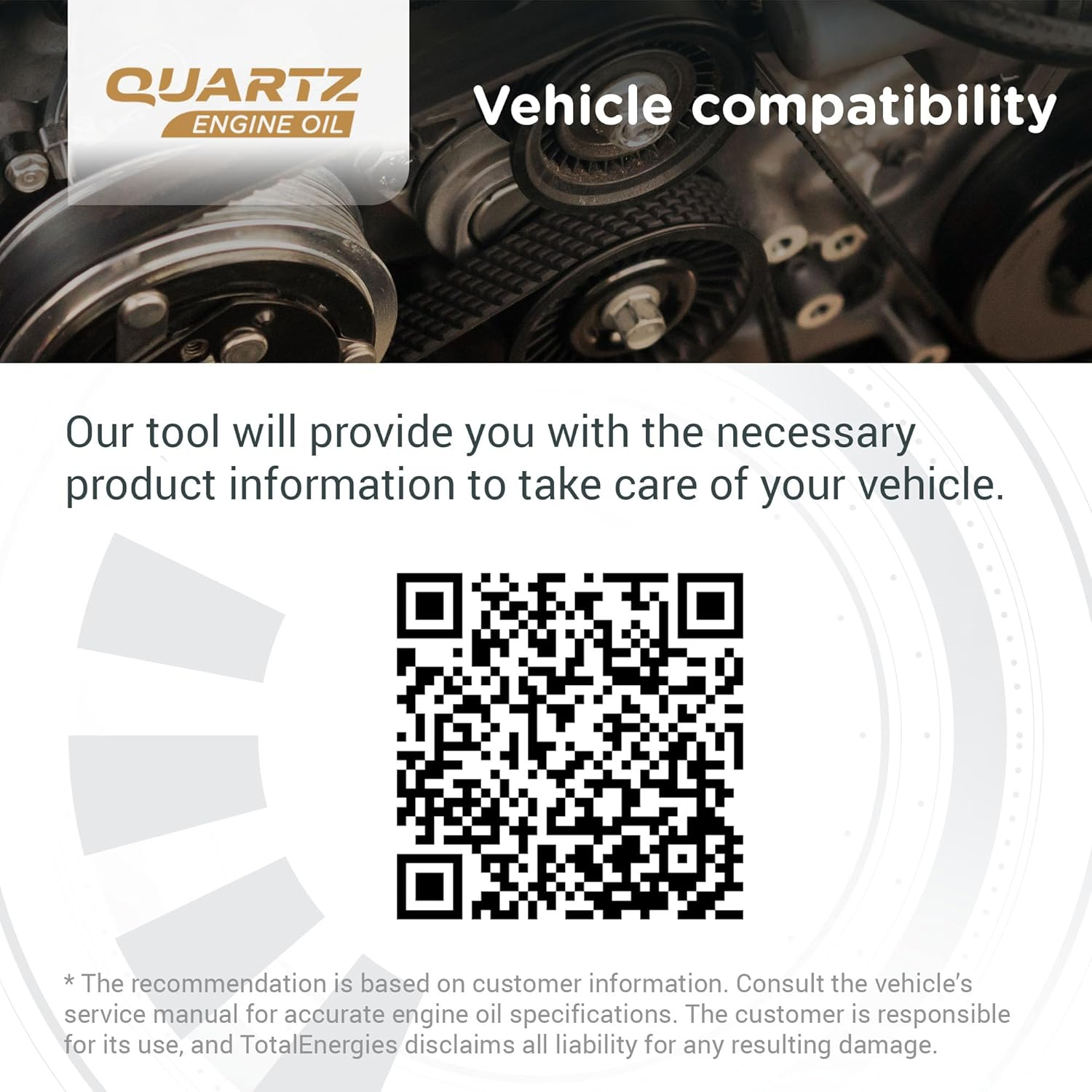 Totalenergies Quartz 7000 SN 10W-40 Engine Oil 5L &ndash; Synthetic Blend for Petrol & Diesel Engines &ndash; API SN/CF, ACEA A3/B4 &ndash; Extended Engine Life