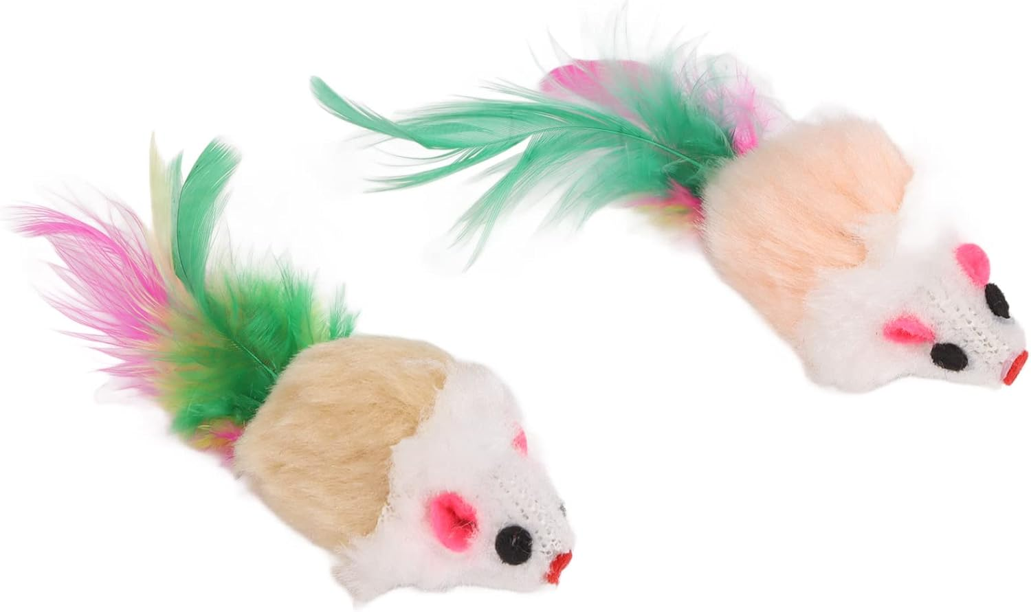 EVTSCAN Cat Toy Set Interactive Toxic Free Tent Ball Mouse Springs Funny Kitten Toy Assortment 15Pcs