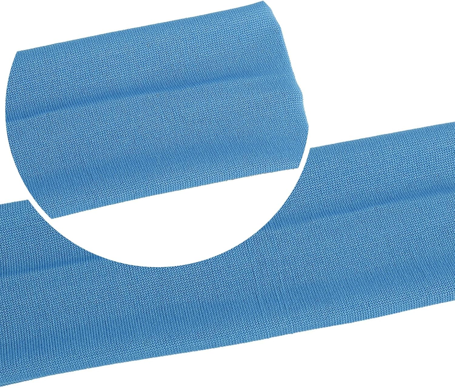 Solid Colour High Stretch Sports Hair Bands Yoga Hair Bands Wide Edge Headbands 12 Colours image number 1