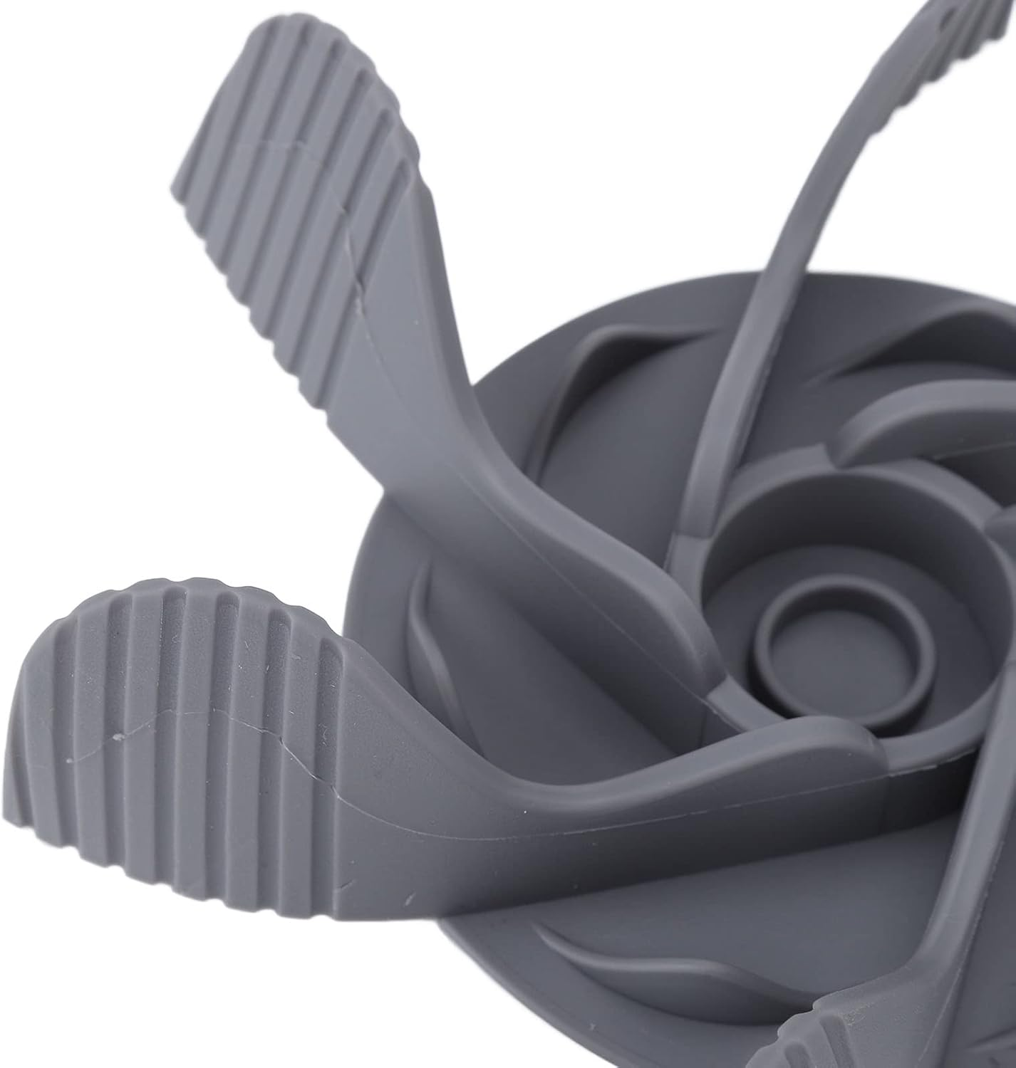 EVTSCAN Slow Feeder Dog Bowl, with 19 Small Suction Cups, Wet Dry Use Pet Food Bowl, Cuttable Slow Feeder Insert, for Regular and Elevated Dog Bowls image number 5