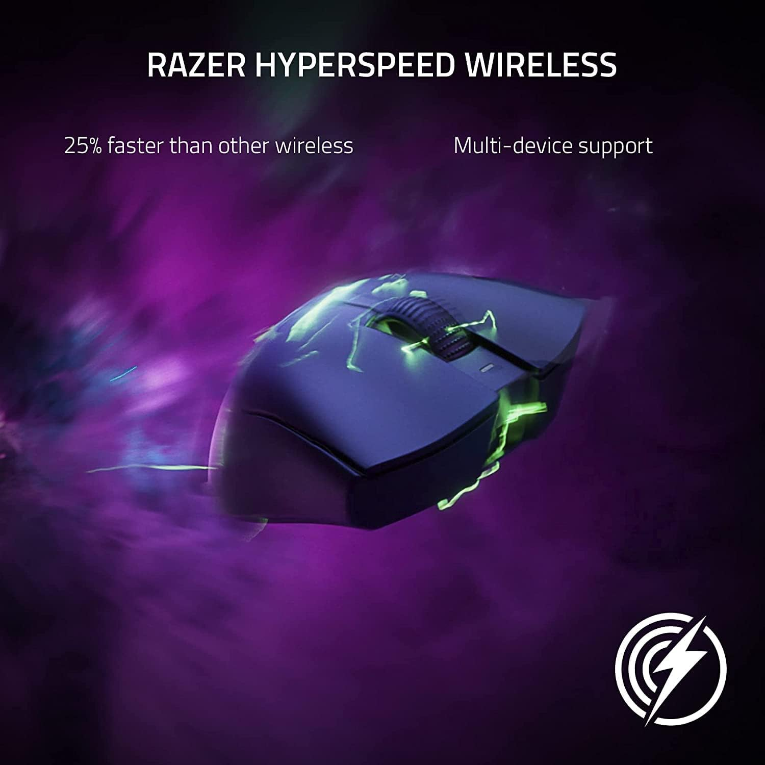 Razer Deathadder V3 Pro - Lightweight Wireless Ergonomic Esports Mouse (63G Lightweight Design, Focus Pro 30K Optical Sensor, Mouse Switches Gen-3, Hyperspeed Wireless) White