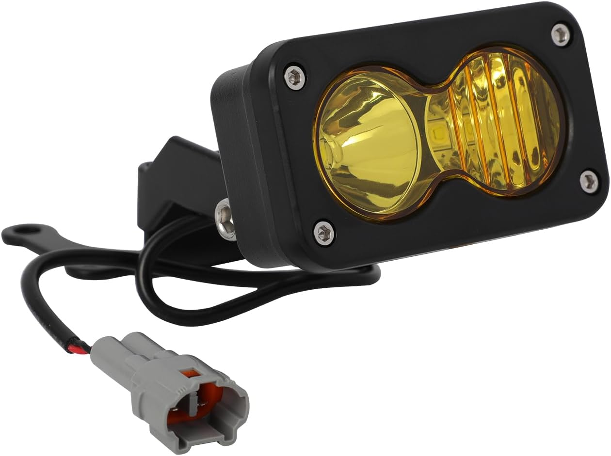 Headlight Kit 6000-6500K Led Light Bar with Switch for Surron Sur Ron X260 Spot Flood Combo Dirt Bike Light Kit Motorcycle Headlamp Accessories Clear Front Lamp Bright Yellow image number 1