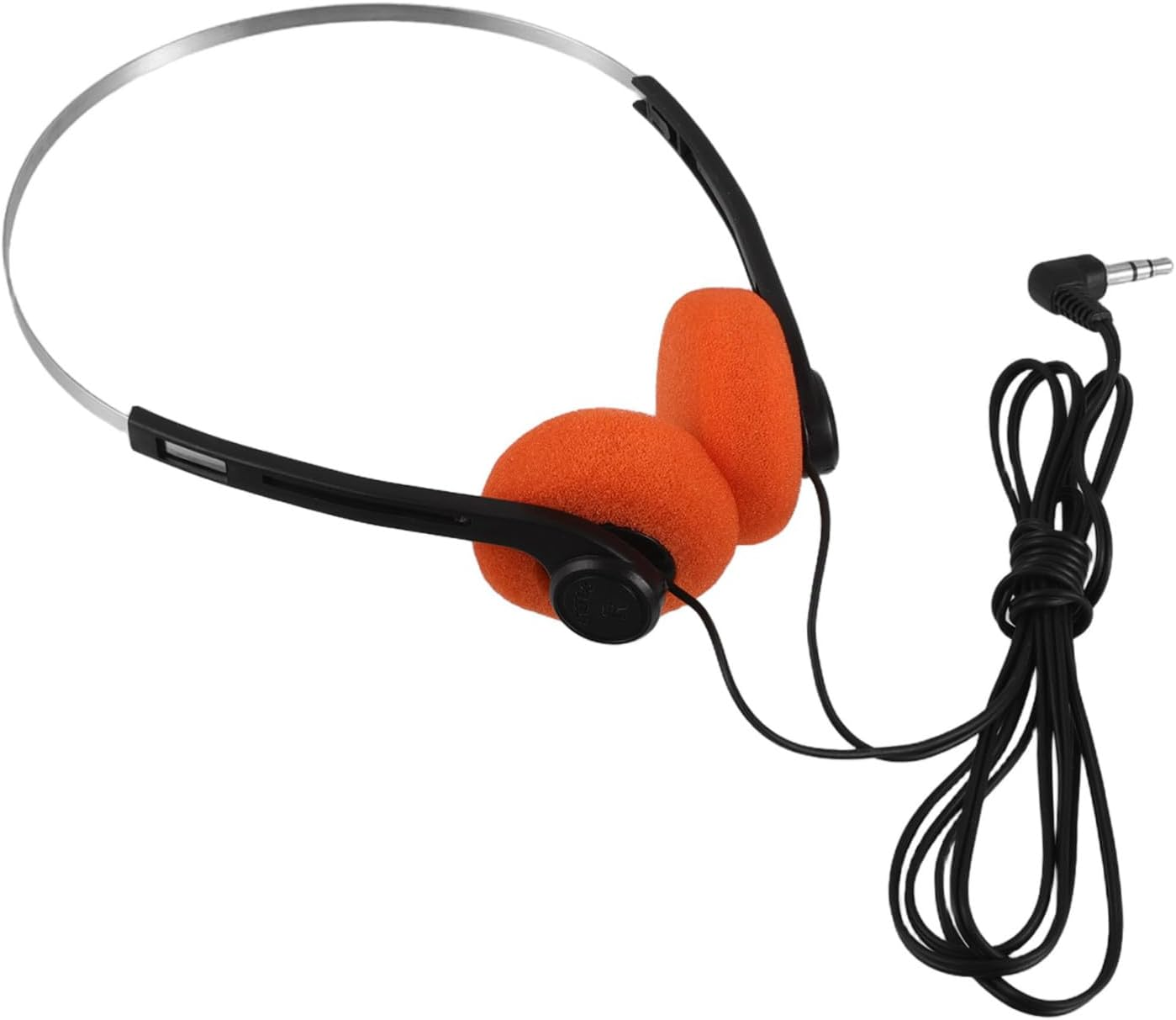 UTHCLO Portable Ear Headphones with Adjustable Headband Cushioned Ear Pads for Comfortable Safe Listening in Classroom Friendly Small Vintage Style image number 1