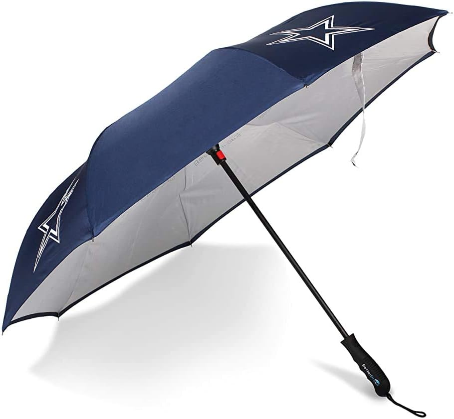 Logo Brands NFL Officially Licensed Umbrella, Team Color, One Size image number 3