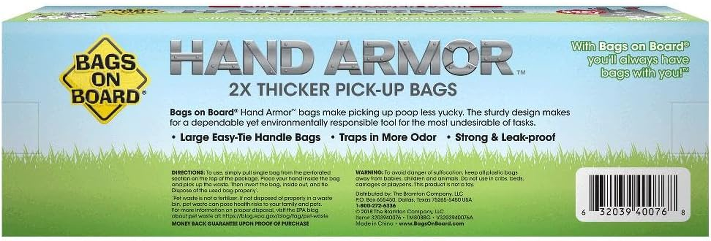 Bags on Board Dog Poop Bags | Extra Thick Waste Pickup Bags with Easy Tie Handles | Easy Dispensing Drawer Pack | 200 Count image number 3