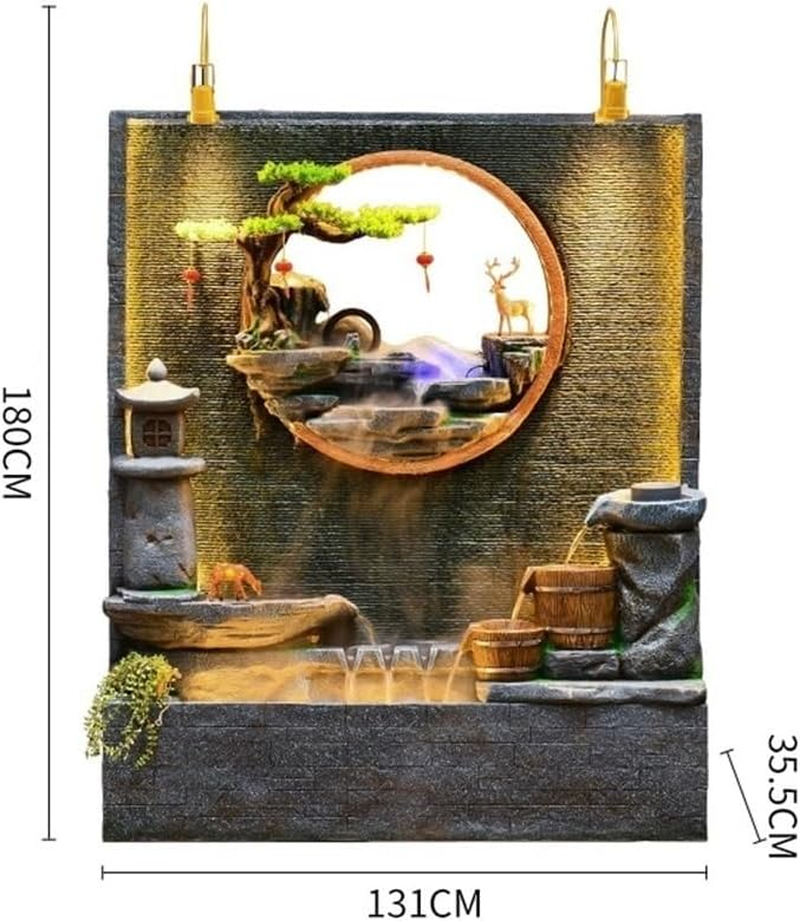 Outdoor Fountain Outdoor Four Layer Gourd Shaped Fountain with Natural Stone Appearance Used in Gardens, Courtyards, And image number 1