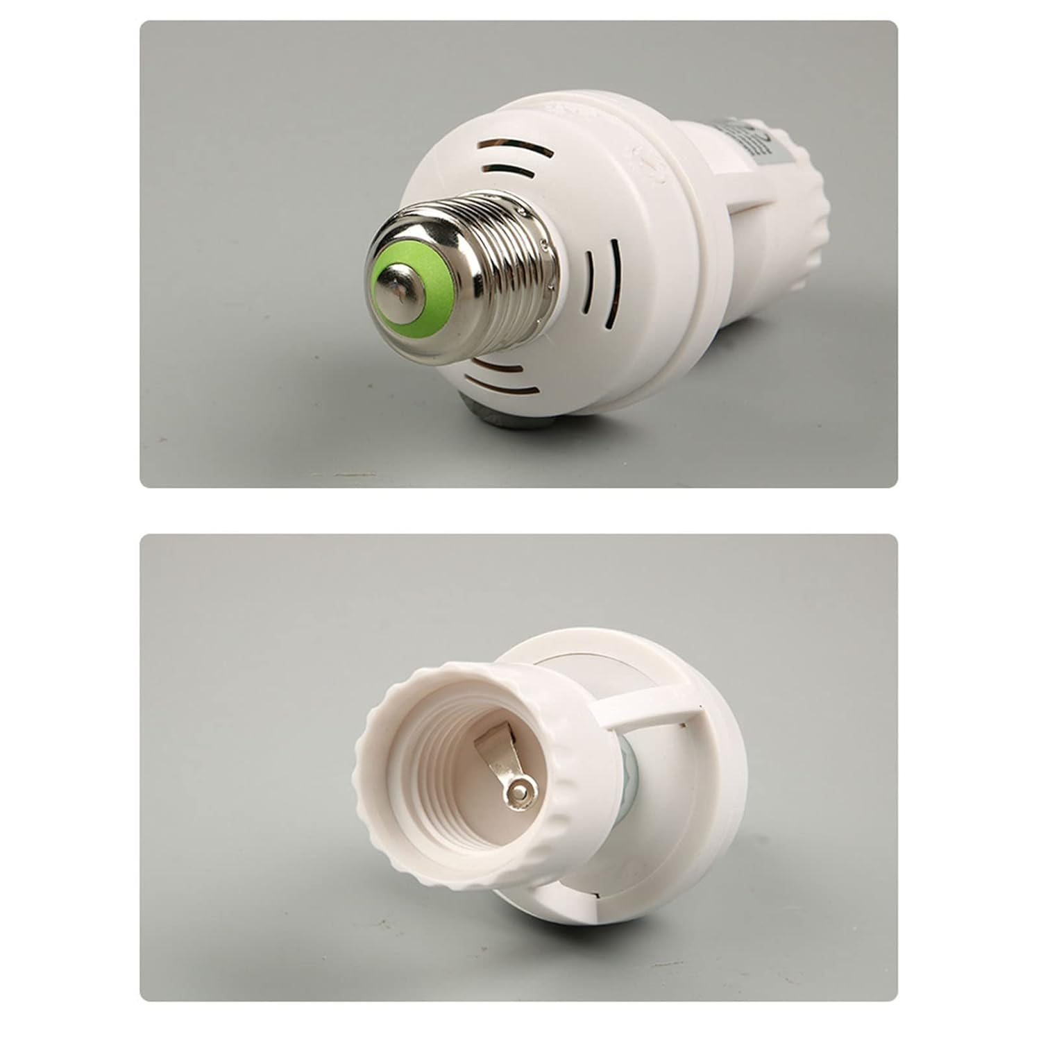 E27 Sensor Lights Socket, Automatic Control, Sensor Light, Wide Application, Simple Installation, Multi Function, 6M Sensing Distance image number 3