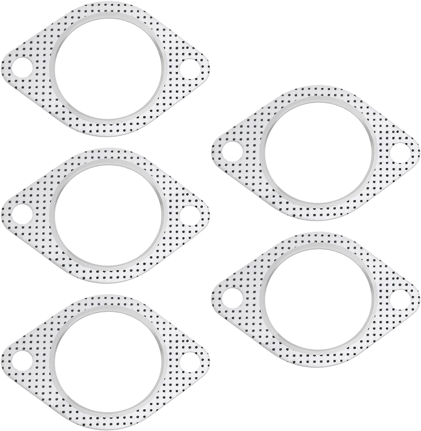 Emsea 5X Exhaust Gasket 2 Bolt 2.5Inch Downpipe Metal Jacket Reinforced Turbo 100Mm image number 3