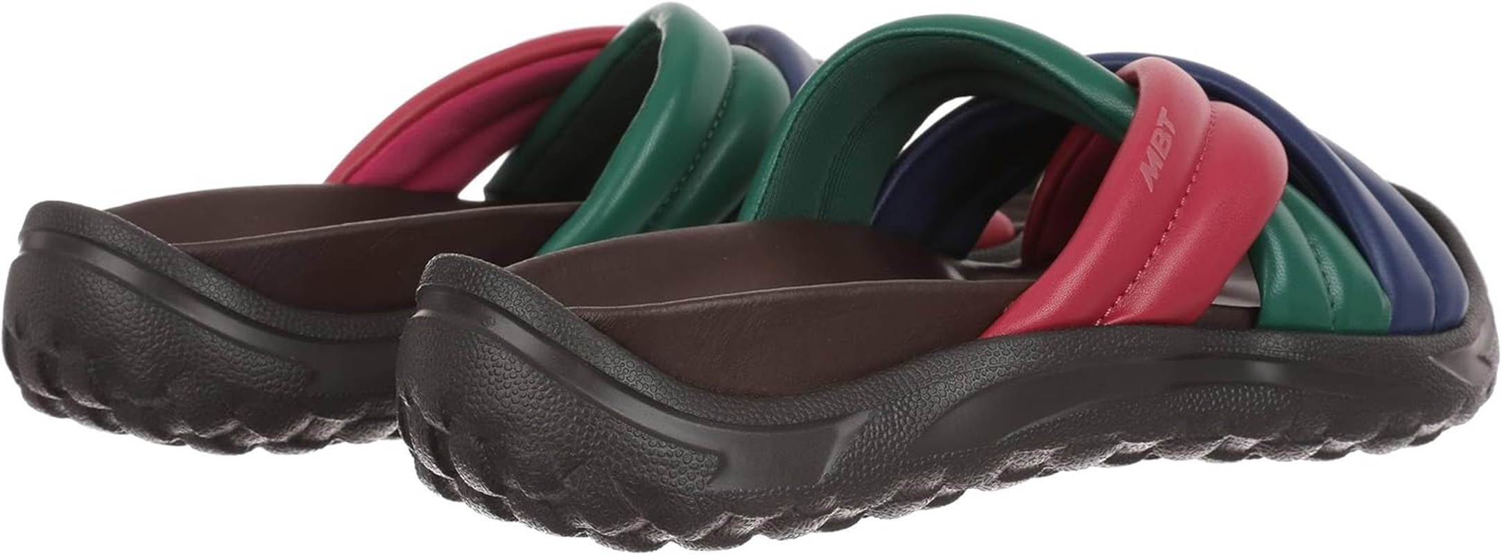 MBT MIO Women'S Leather Sandals Lightweight and Comfortable Footwear for Spring Summer Physiological Footwear for Comfort and Stability Relaxation Sandals for Wear image number 4