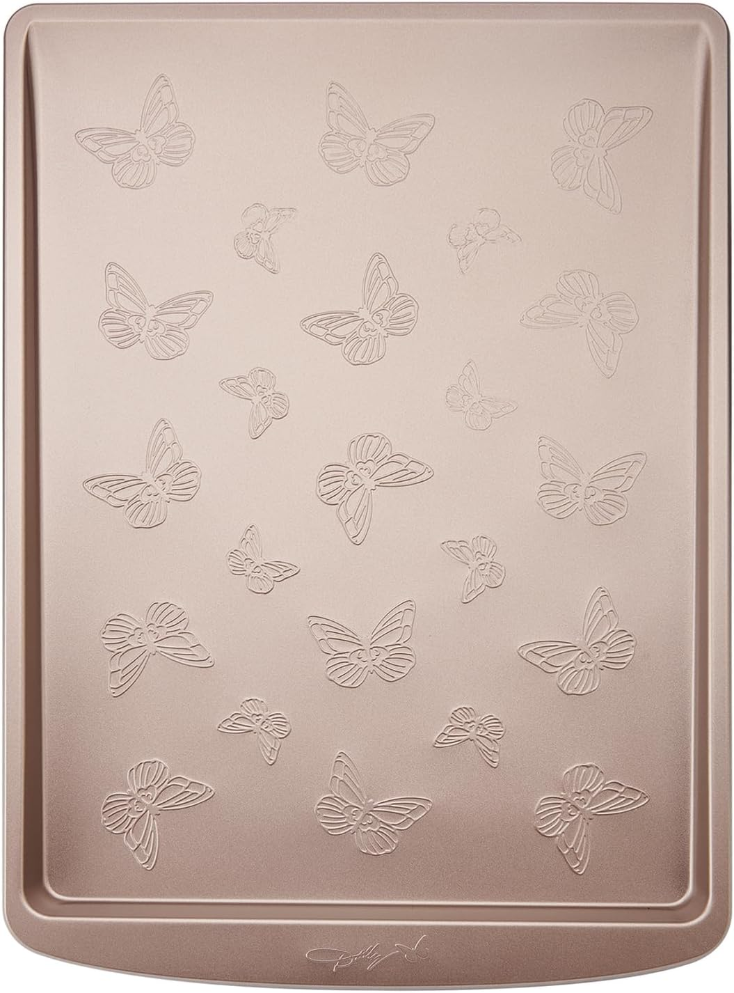 Dolly Parton Butterfly Stamp Cake Pan &ndash; Carbon Steel Nonstick Bakeware with Textured Butterfly Design, Durable Rolled Rim, Oven Safe to 450F, Perfect for Cakes, Cheesecakes and Savory Bakes image number 5