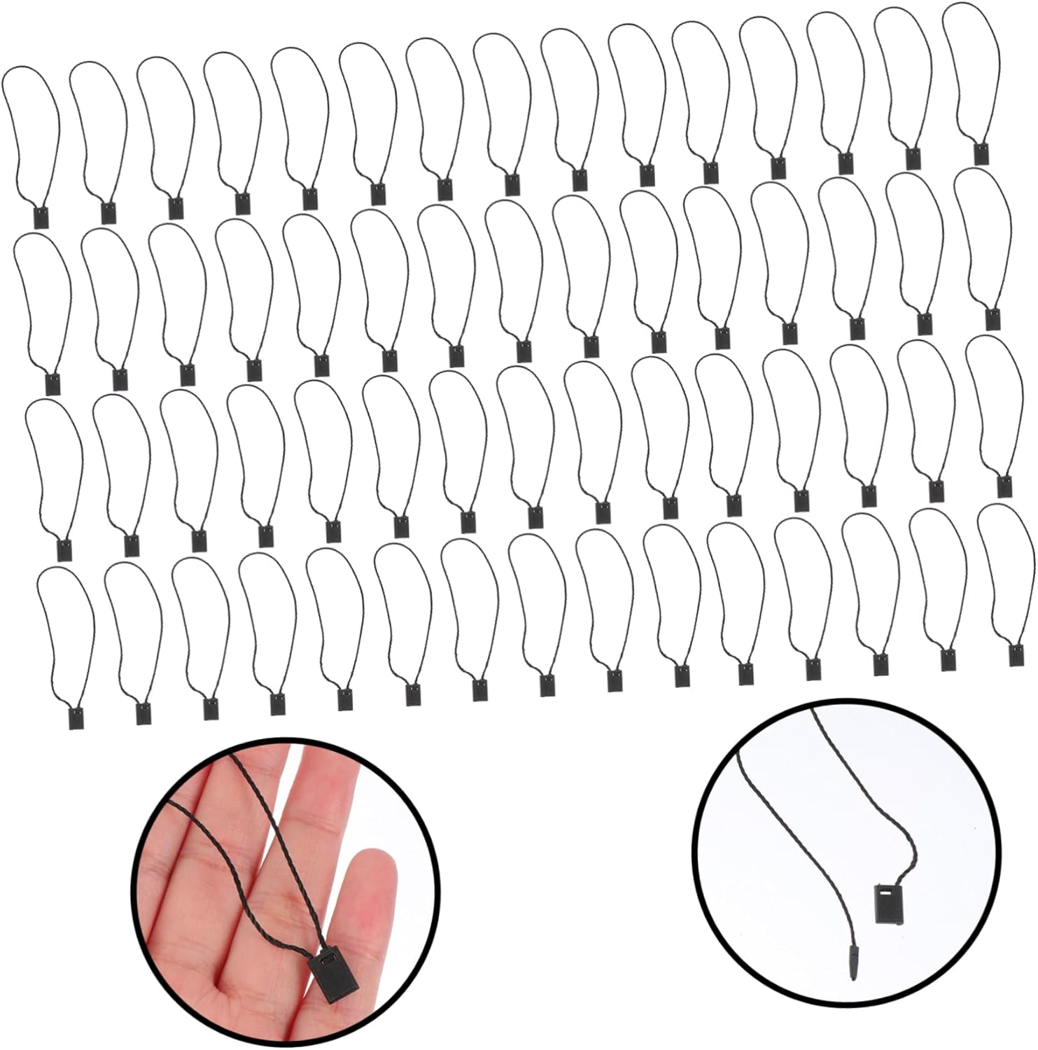 STOBOK 1000Pcs Garment Price Tag Fastener Strings for Crafting Shop Accessory and Home Decoration for Various Items and Daily Needs image number 6