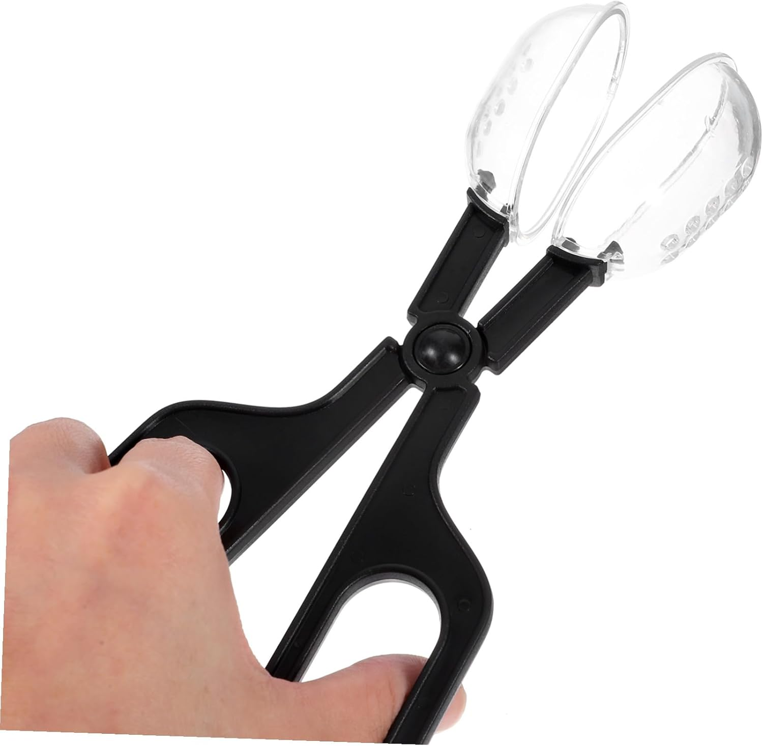 Toddmomy 3Pcs Small Plastic Poop Scoop for Hamsters with Scissor Handles Lightweight Pet Waste Picker for Small Animals Design for Efficient Cage Cleaning and Scissor Practice image number 3