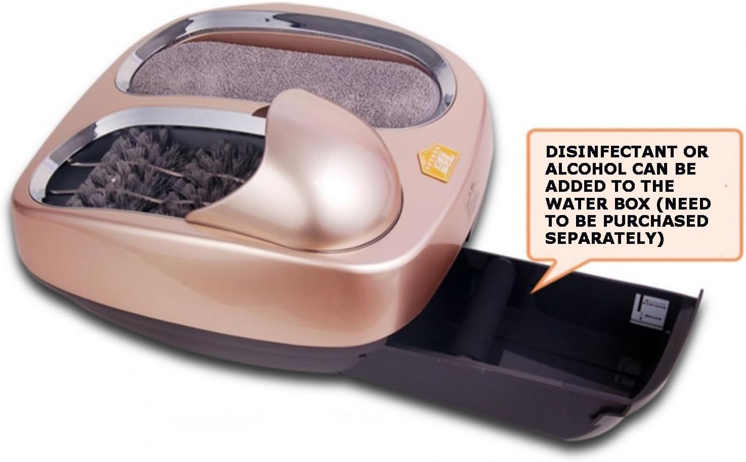 Sole Cleaning Machine, Smart Shoes Sole Cleaner, Fully Automatic Shoe Sole Cleaning Machine, No Shoe Covers Required Household Shoes Cleaning Equipment, Intelligent Automatic Induction Shoe Cleaner