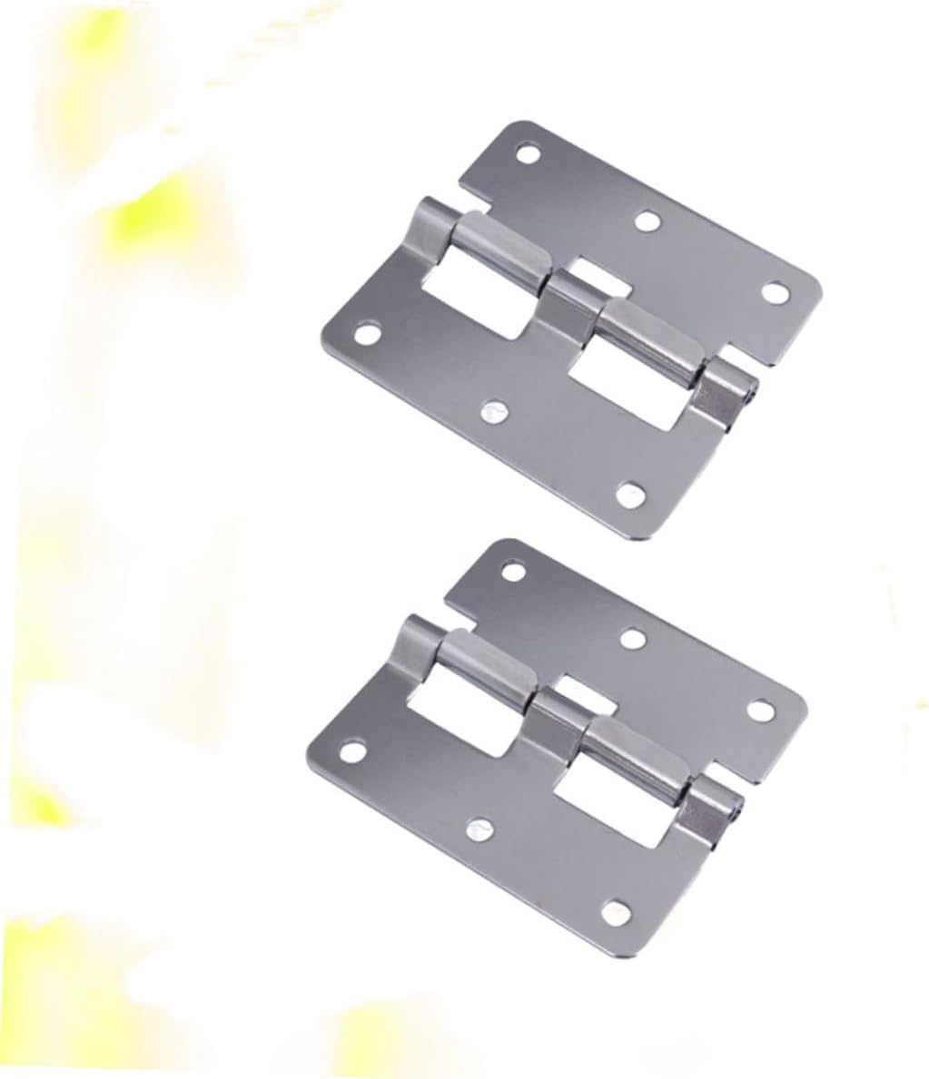 Veemoon 2Pcs Luggage Hinge Iron Metal Mute Flat Hinge Replacement for Suitcase Loose-Leaf Accessories image number 6