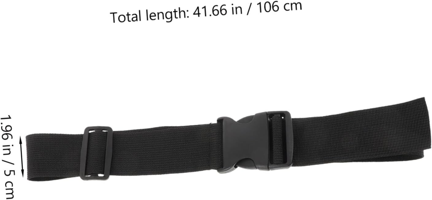 ABOOFAN Nylon Webbing Strap Buckles for Luggage Straps Adjustable Clip Extender for Travel image number 3