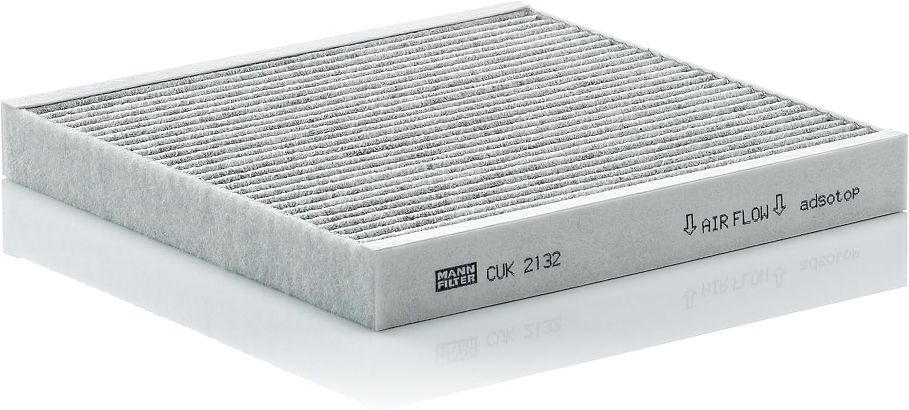 Original Mann-Filter Cabin Filter CUK 2132 - Pollen Filter with Activated Carbon - for Cars image number 2