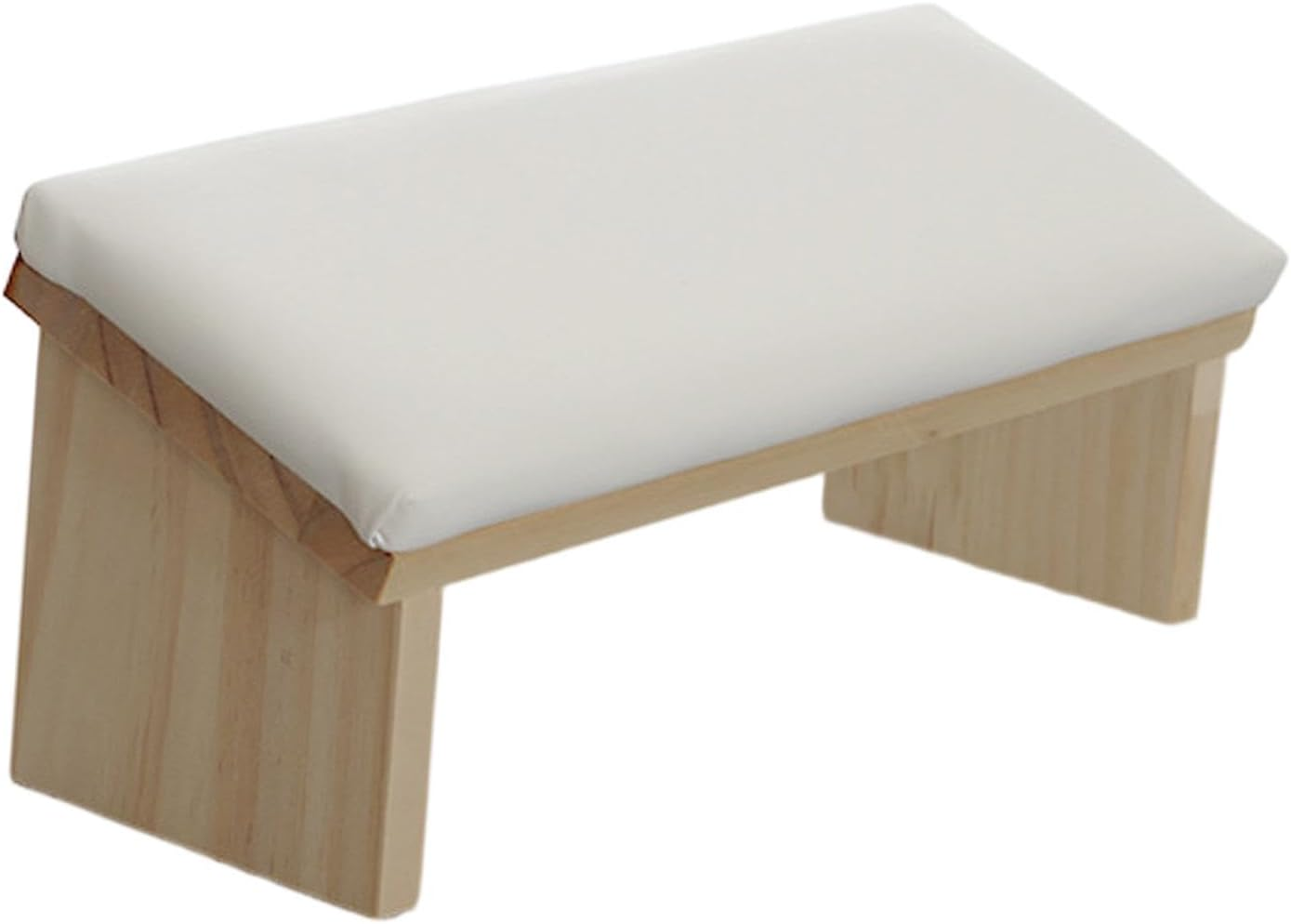 Nail Arm Rest Station Non Slip Pad Big Nail Arm Rest for Feet Foot Nail Tech White, 30.5X10.6X12.8Cm - Grey, 30.5X10.6X12.8Cm image number 7