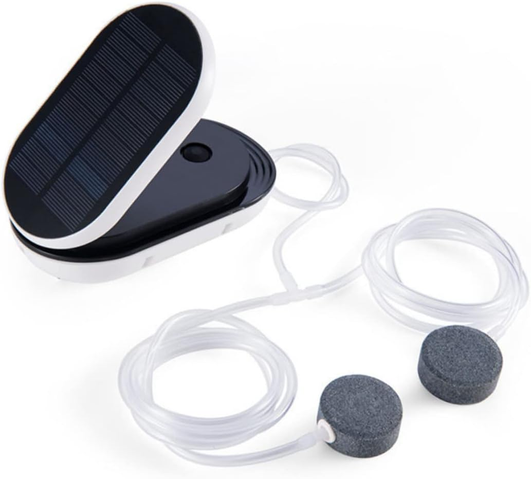 Yardwe Solar Oxygen Aerator Portable Air Pump with Intelligent Control Quiet Operation Outdoor Pool and Fish Tank Oxygenation Tool image number 1