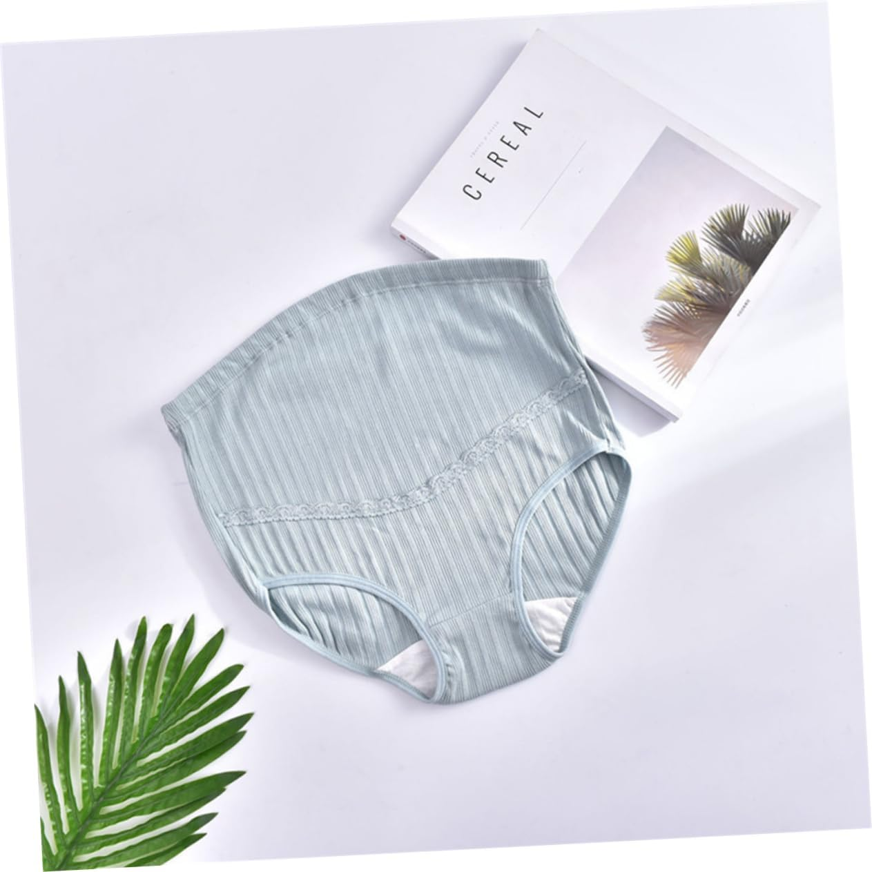 3Pcs High Waisted Maternity Underwear Panties Maternity Clothes High Waist Knickers Pregnant Clothes for Women Comfortable image number 2