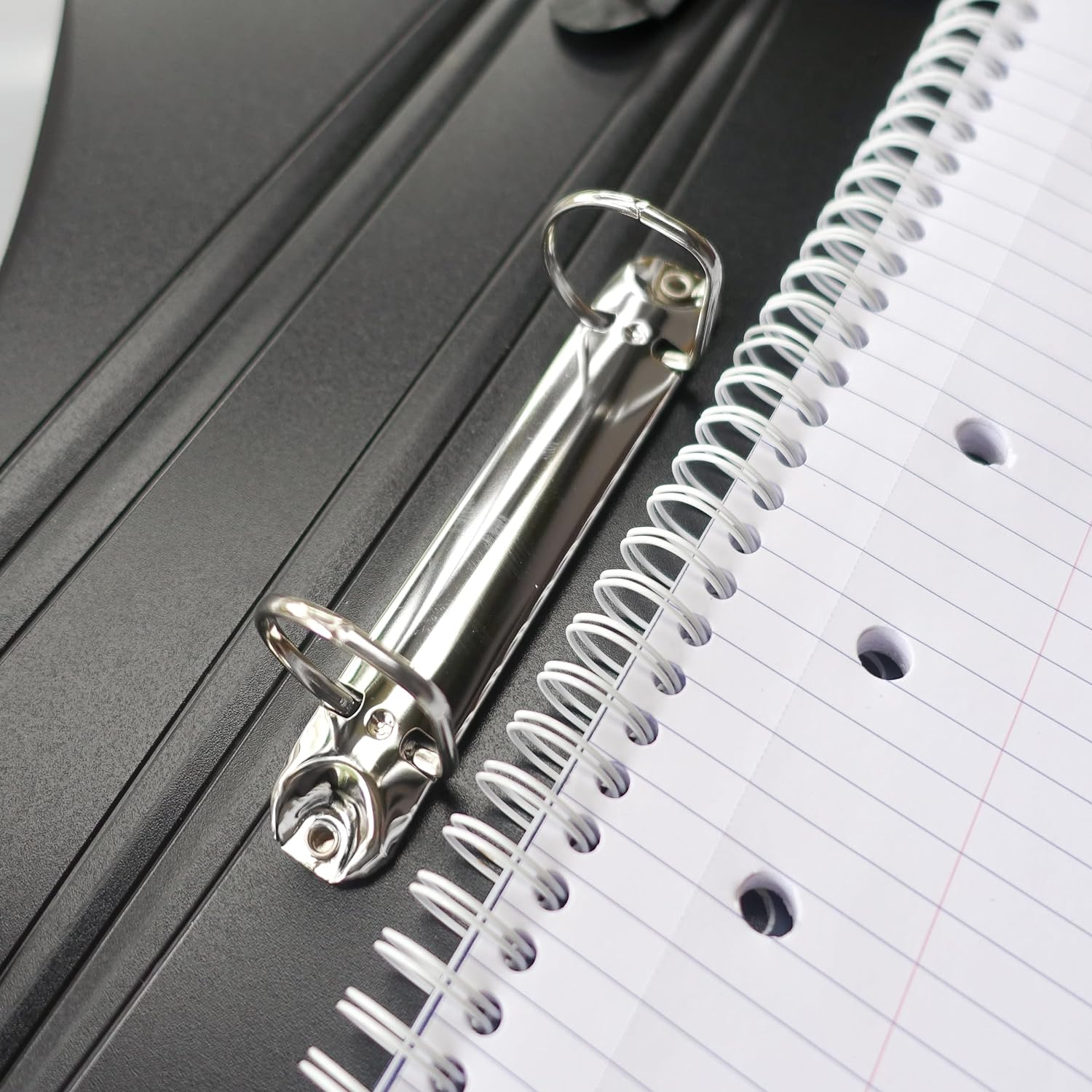 Bantex, Zipper Binder A4, 2D Ring, 25Mm, Black