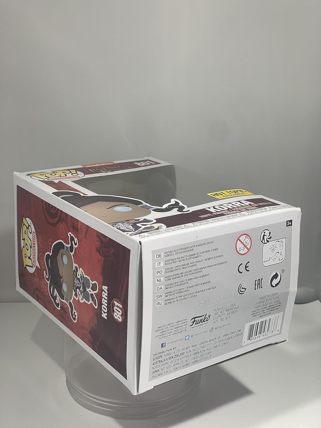 Funko Pop! the Legend of Korra - Korra Avatar State Vinyl Figure, 3.75-Inch Height image number 1