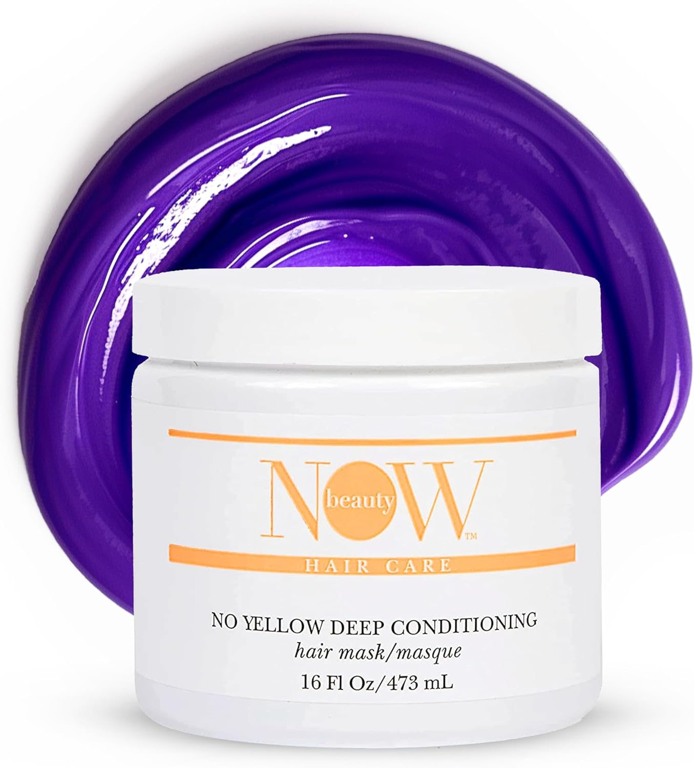 Now Beauty No Yellow Deep Conditioning Hair Mask for Unisex 16 Oz Masque image number 1