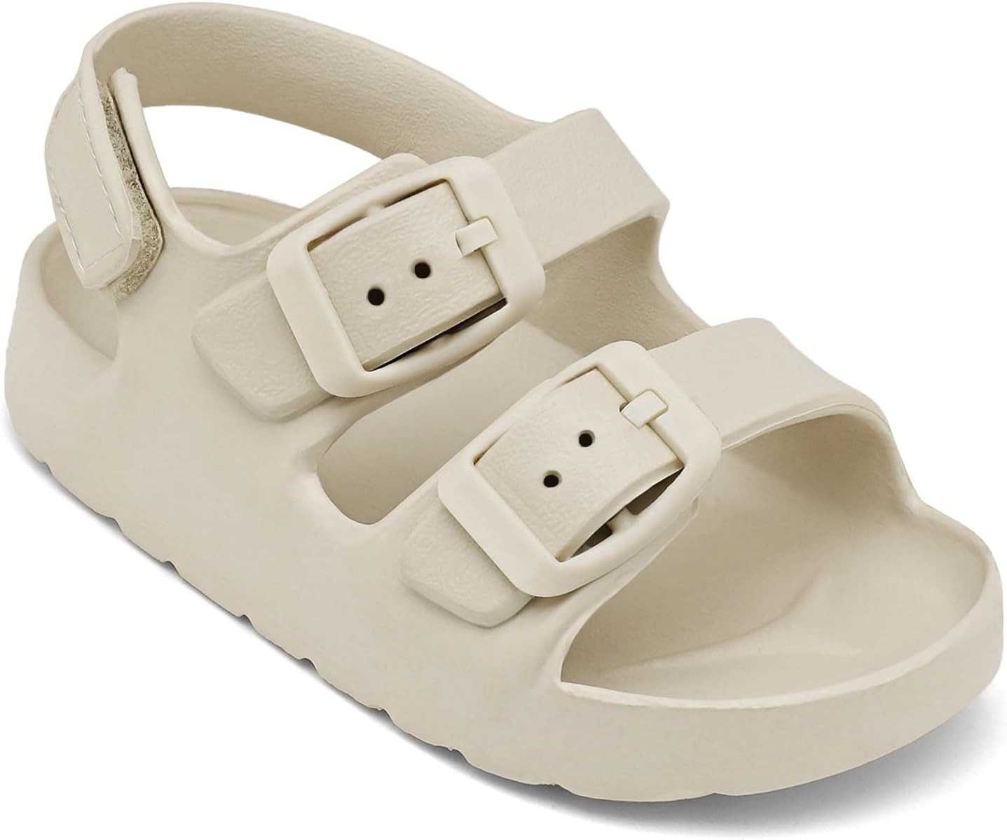 Chaychax Toddler Boys Girls Double Buckle Sandals Children'S Adjustable Back Strap Water Sandal