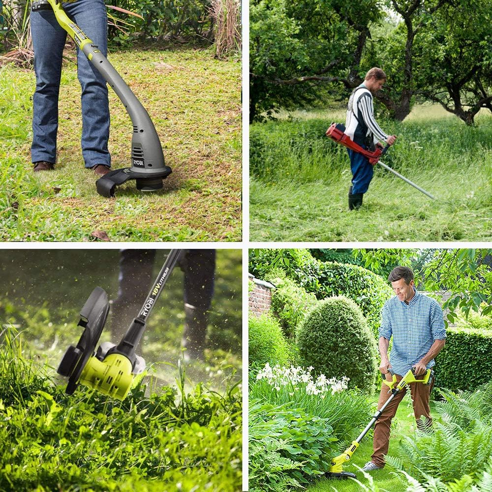 AC14RL3A 0.065" Autofeed String Trimmer Replacement Spool Line Compatible with Ryobi One+ AC14RL3A 18V, 24V,40V Cordless Trimmers,10 Pack (8 Replacement Spool, 2 Trimmer Cap),By LIYYOO image number 4