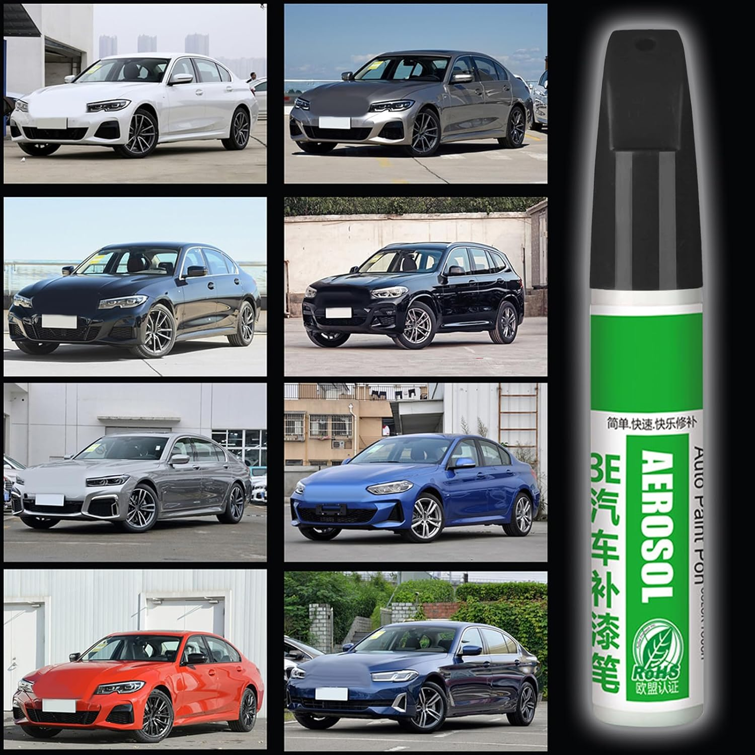 Car Scratch Remover Pen - 12Ml Scratch Remover Marker | Waterproof Car Touch up Paint | for Rim Metal Interior Detailing Craft Projects Office Art image number 6