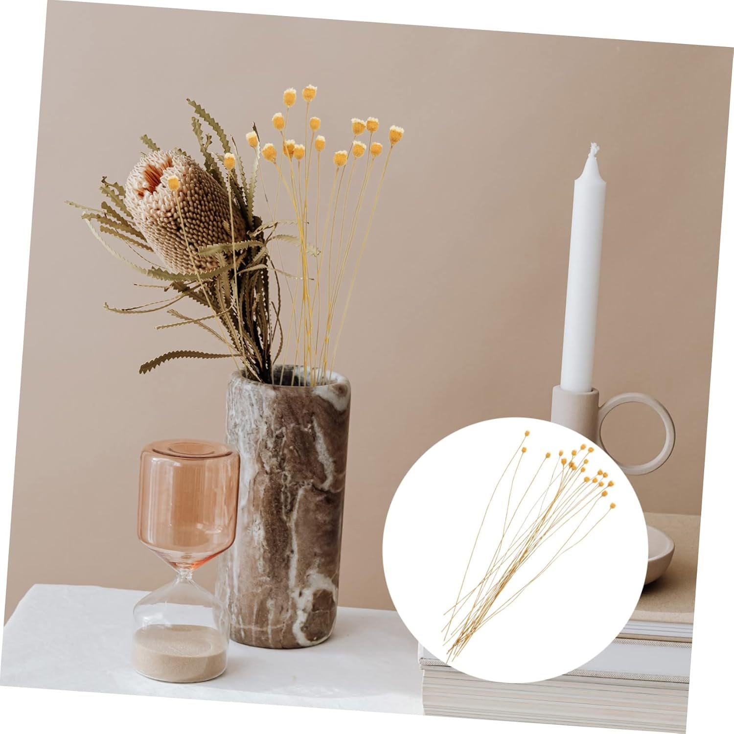 COHEALI 60Pcs Flower Reed Diffuser Stick Scented Sticks for Spa Aroma Diffusers Essential Oil Fragrance