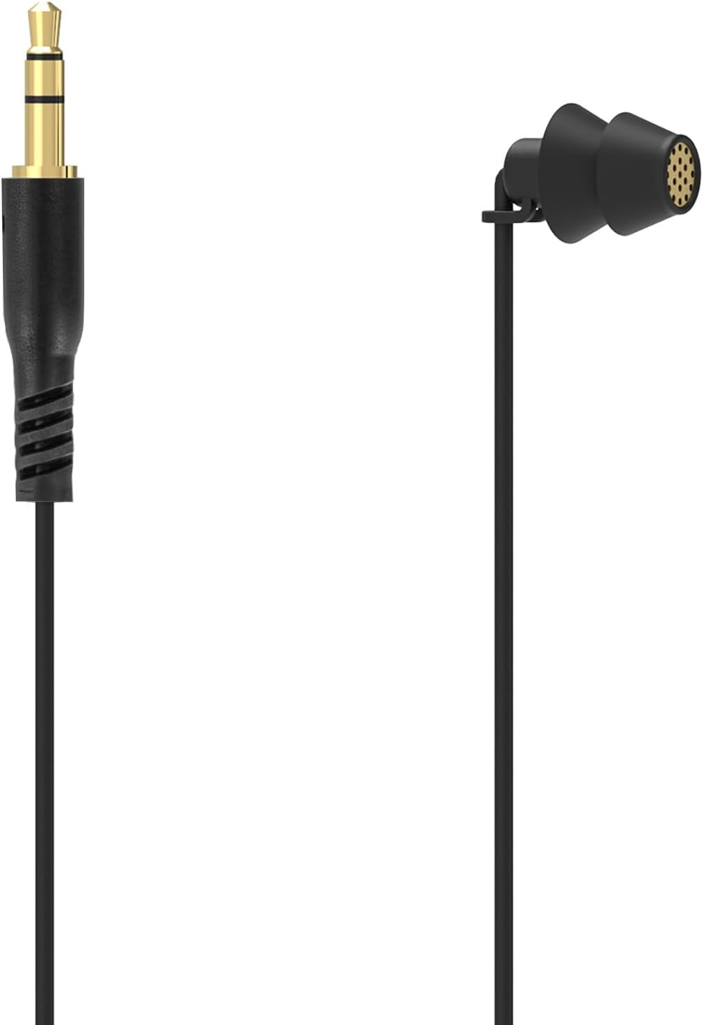 Geekria Sleep Earbuds for Side Sleepers, Wired Stereo to Mono In-Ear Single Earbud, Ultra Soft Lightweight Silicone One Ear Headphone, 3.5Mm Headphone Jack Compatible with Android (Black)