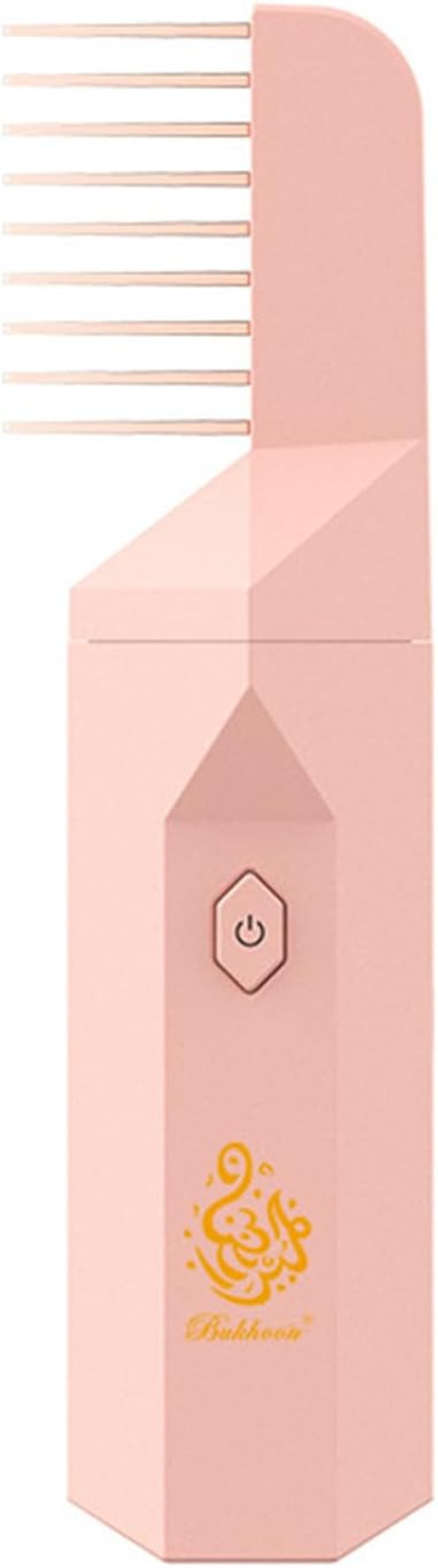 Bakhoor Pro 2 in 1 Hair Diffuser, Bakhoor Burner, Bakhoor Hair Comb Diffuser, Hair Bakhoor Comb, Portable Arabian Rechargeable Electronic Incense Burner, Replaceable Comb Head