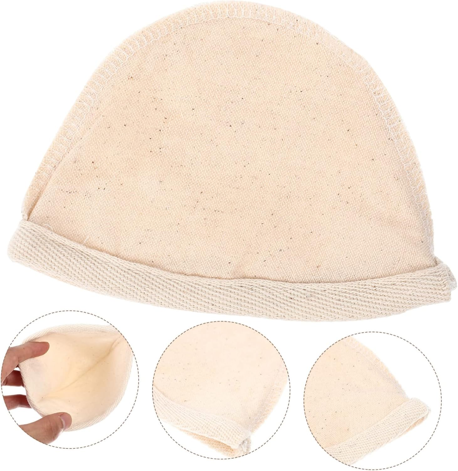 Amosfun 2Pcs Cotton Filter Bag Coffee Filter Bag Reusable Filter Bag Tea Filter Bag Cotton Filter Pouch