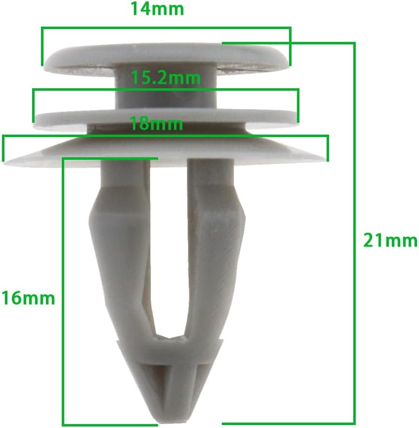 30PCS Car Door Panel Trim Clips Compatible with Defender 90 110 EKM100100L 51437001491 Plastic Interior Door Card Panel Retainer Clips Fastener Retainer image number 4