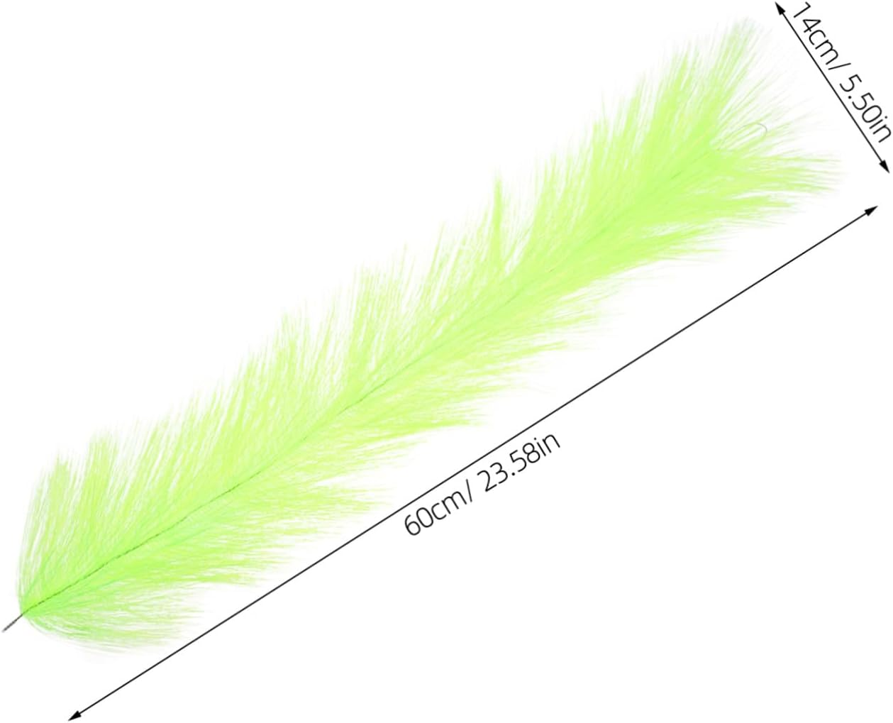 CVUTOVO Fish Breeding Grass Brush with Stainless Steel Core Vivid Spawning Grass for Aquarium Fish Tank Safe Hatchery Tool for Koi Goldfish Egg Protection and Aquatic Pet Breeding image number 1