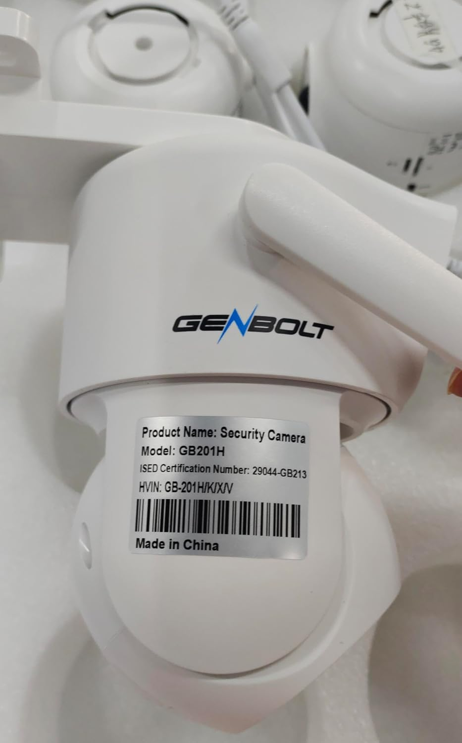 GENBOLT Dual Lens Wifi Security Camera Outdoor, 2.4/5Ghz Poe Camera with Dual View, CCTV IP Camera 7/24 Recording Cloud Storage Upgraded with Color Night, Auto Tracking Humanoid Detection [Dc&Poe] image number 3