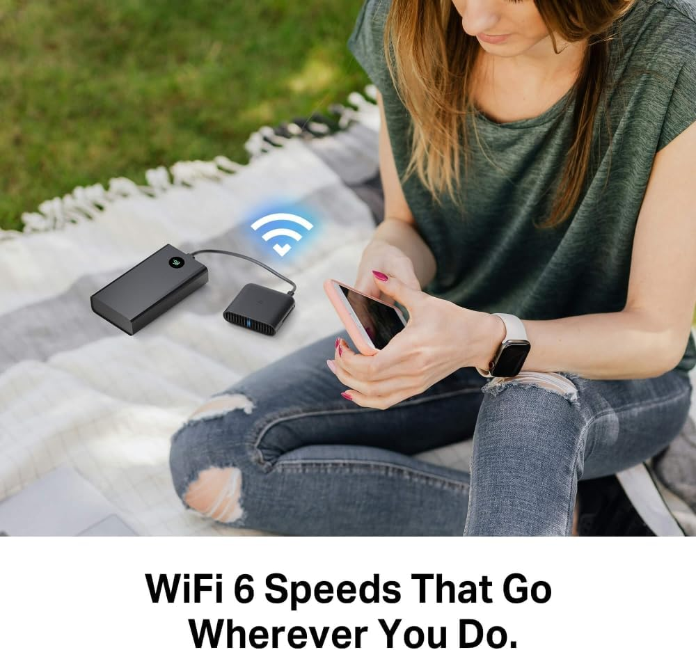 Tp-Link AX3000 Gigabit Wi-Fi 6 Portable Travel Router, 2.5G Multi-Gig Port, VPN Encryption (Openvpn & Wireguard), SD Card Support, USB Modem/File Sharing, Convenient Type-C Power Input (TL-WR3002X) image number 4